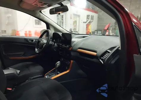 2021 Ford Ecosport Se из США, поврежденный, VIN MAJ6S3GLXMC456524